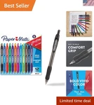 Profile Retractable Ballpoint Pens, Bold 1.4MM, Assorted Colors, 12 Pack. Fixed Price $18.97.