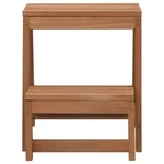 Step Stool Folding 2 Ladder Kitchen Helper Solid Firwood Vidaxl. Fixed Price $77.99.