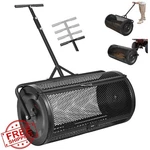 Vevor 36" Push/tow Compost Spreader - Peat Moss Roller Black. Fixed Price $146.99.