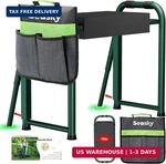Seasky Foldable Kneeler And Seat, Anti-tipping Gardening Bench Widened Th. Fixed Price $93.73.