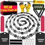 55 Inch High Limb Rope Dual Sided Pocket Chainsaw With 70 Sharp Teeth 360. Fixed Price $58.95.