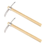 Genhakon 2 Pcs 16 Inch Mattock Pick Axe, Stainless,. Fixed Price $28.17.