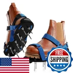 Briliantwerk Lawn Aerator Shoes - Adjustable Straps For Aeration & Screeding. Fixed Price $37.84.