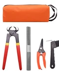 Loaged 8 Inch Farrier Hoof Tool Kit 5 Piece Mini Rasp File Goat Pig.... Fixed Price $28.88.