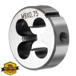 Patikil M9 X 0.75MM Round Threading Die Metric Right Hand Steel. Fixed Price $20.00.