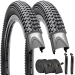Simeiqi Pack Bike Tires And Tubes For Kids 20"X1.95" 20X1.95, Black. Fixed Price $45.82.