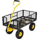 Garden Cart Wagon 880LBS Heavy Duty Steel Utility W/ Removable Sides Black. Fixed Price $84.96.