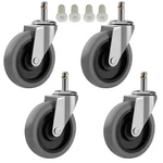 Rilidri 4-INCH Swivel Stem Caster For Rubbermaid X 2 Inches, Grey. Fixed Price $36.08.