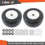 Labwork 13X6.50-6" Flat Free Tire & Wheel Solid Smooth Pu Lawn Mower 2PACK. Fixed Price $73.90.