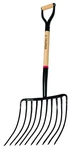 Truper (33570) Pro Ensilage Fork 10-TINE Forged Steel D-handle 30-INCH. Fixed Price $106.99.