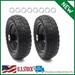 2-PACK 10" Replacement Tire For Gorilla Cart Solid Polyurethane Flat-free. Fixed Price $37.53.