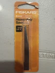Fiskars 2-PACK Heavy-duty Replacement Saw Blades #27. Brand New. Fixed Price $5.00.