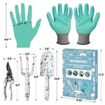 Workpro Aluminum Garden Tool Set 4PCS Heavy Duty With Box Durable Carbon Steel. Fixed Price $25.99.