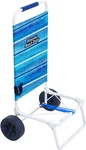 Beach Cart Dolly Medium Duty Folding Design, Large Sand Wheel. Fixed Price $62.99.