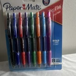 Paper Mate Profile Ballpoint Pens 1.4MM Bold Assorted Colors 8-PACK. Fixed Price $11.81.