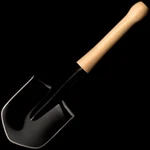 Cold Steel Special Forces Shovel Black Finish Carbon Blade Hickory Handle. Fixed Price $25.59.