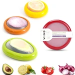 Winb Set Of 4 Reusable Fruit And Veggie Savers Airtight Silicone & Abs Pods. Fixed Price $14.22.