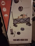 Mac Sports Foldable Heavy Duty 4-WHEEL Utility Wagon Gray 150 Lb Capacity. Fixed Price $119.39.