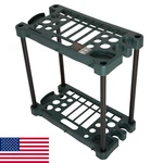 Stalwart Garden Organizer 23-INCH Utility Rack Holds 30 Yard Tools Garage. Fixed Price $51.88.