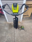 Ryobi 40V Hp Brushless Earth Auger Kit - 8 In. Bit & 4AH Battery With Charger. Fixed Price $384.12.