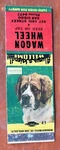 Matchcover Usa San Diego California Wagon Wheel Tavern Saint Bernard Dog. Fixed Price $10.00.