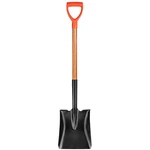 41" Square Shovel, Hardwood Handle, D-grip, Garden Spading Tool,flat F.... Fixed Price $52.56.