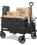New! Heavy Duty Folding Beach Camping Wagon Cart With Big Universal Wheels.. Fixed Price $125.00.