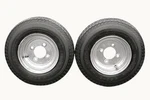 Antego Tire And Wheel (set Of 2) 4.80-8 Assemblies, Galvanized. Fixed Price $85.99.