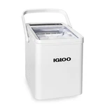 Portable Electric Ice Maker 26 Lbs 24HRS 9 Cubes 7MIN White Igloo Automatic. Fixed Price $118.74.