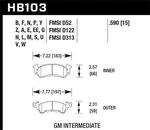 Hawk Performance Disc Brake Pad Set Front Fits 1991-1992 Chevrolet Caprice. Fixed Price $151.19.