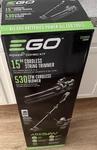 Ego Power+ 56V Cordless String Trimmer & 530 Cfm Blower Kit ST1503LB. Fixed Price $249.00.