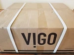 Vigo Marigold Matte White Stone Vessel Bathroom Sink. Fixed Price $139.99.
