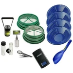Blue Pans Large Gold 1/2" & 1/8" Classifier Screen Panning Kit More. Fixed Price $59.95.