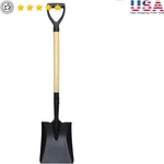 Flat Shovel Gardening Tool D-grip Handle Heavy Duty Steel Snow & Soil Remover Us. Fixed Price $49.99.