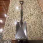 Razor-back Square Point Shovel D-handle 38 Wood Steel Collar. Fixed Price $29.63.