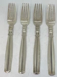 Lotus W&s Sorensen Sterling Silver Regular Fork 4-TINE 7" Set Of SOR-01. Fixed Price $675.00.