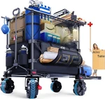 680LBS Super Cart & Table 1=5 Set, 480L Mega Capacity 54" Extra Long High. Fixed Price $179.99.