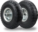 (2 Pack) Rrq Inch Pneumatic 4.10/3.50-4 Tire, 10" Wheels With. Fixed Price $37.95.