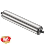 Patikil Conveyor Roller 2" Dia 14" Length Stainless Steel Gravity End. Fixed Price $44.99.