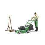 Bruder 62103 Bworld Gardener With Mower And Tools. Fixed Price $20.94.