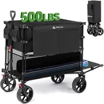 Hikenture Double Decker Wagon 400L Big Wheels Sand. Fixed Price $224.99.