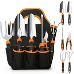 Gardening Tool Set, Chryztal Stainless Steel Heavy Duty W.... Fixed Price $41.73.