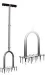 Walensee Lawn Aerator Spike Metal Manual Dethatching 15 Tines. Fixed Price $29.00.