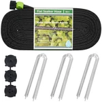 Kobaz Flat Soaker Hoses 50 Ft Save 70% Water, Leakproof Design Double Layer D.... Fixed Price $35.66.