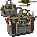 The Ryker 16-INCH Large Tool Bag Heavy Duty Organizer For Men/women 28P. Fixed Price $61.47.