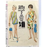 60S Women's Beach Dress Top Shorts Sewing Pattern, Sz 12 Vintage Simplicity 4441. Fixed Price $8.00.