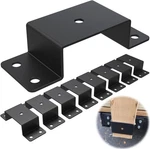 8 Pcs Trailer Stake Pocket Bracket For 2'' X 4'' Lumber Heavy Duty Utility Tr.... Fixed Price $40.90.