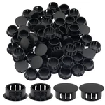 Suiwotin 60PCS 19MM Black Hole Plugs Plastic Flush (3/4"),. Fixed Price $10.52.