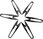 Hfs(r) Bonsai Pruner Pruning Scissors For Bud And Leaves Trimmer 6 Pcs. Fixed Price $10.44.