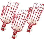 Zoenhou 3 Pack Twist-on Fruit Picker Basket, Tool No Pole. Fixed Price $40.17.